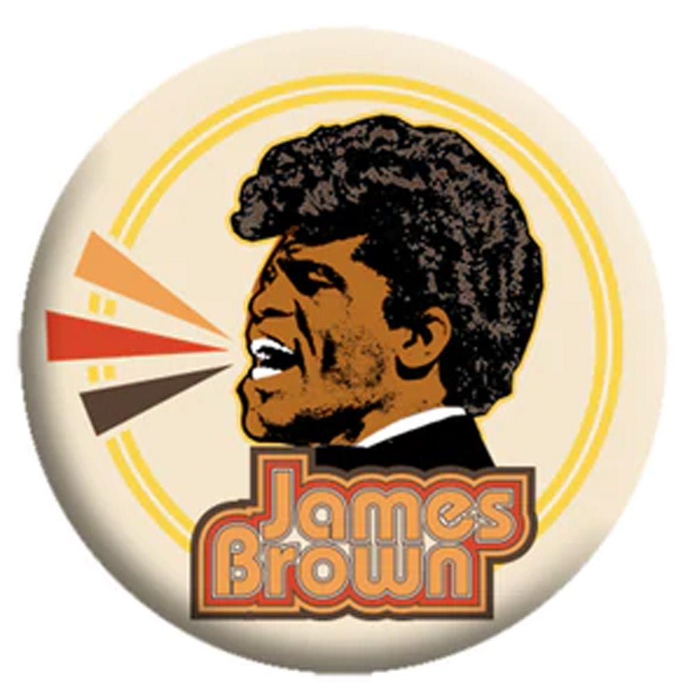 JAMES BROWN ジェームスブラウン - Singing Circle / バッジ - PGS